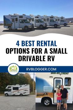 four best rental options for a small rv