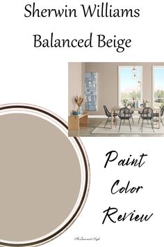 sherylin williams's balanced beige paint color review