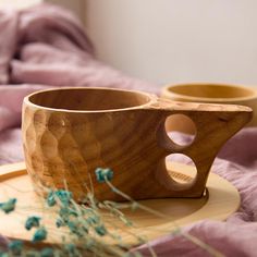 Ancient Handmade Rubberwood Cup - Coffee & Tea Saucers - Yala Life Wooden Cups, Wood Mug, Wooden Cup, Japanese Tea Cups, Camping Cups, Tea Cup Gifts, Milk Cup, Style Japonais, Coffee Milk