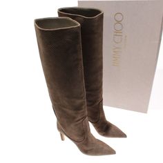 Jimmy Choo Brown Brown Clay, Walk A Mile, Clay Color, Jimmy Choo Shoes, 2024 Fashion, Fall 2024, Shoe Game, Shoes Heels Boots, Winter Boots