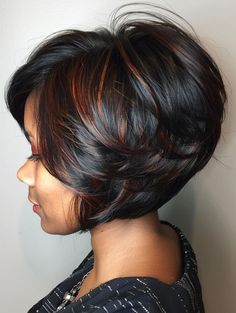 Bold and Beautiful Highlight Ideas for Black Hair: Trends for All Styles Highlight Ideas For Black Hair, Black Hair Trends, Tomboy Haircut, Ideas For Black Hair, Highlight Ideas, Lighter Hair, Black Hair With Highlights, Quick Weave Hairstyles