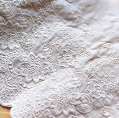 PRICES MAY VARY. SIZE: 8.6"(220mm) wide x 3 yards / 4 yards per roll. MATERIAL: Our vintage lace trims are made from cotton, soft and comfortable. FEATURE: The embroidery rose lace ribbon is very exquisite and elegant, embroidery, with grid base fabric. EASY TO USE: Enough length to maximize your different decorative and craft needs, and you can cut according to your own needs. FOR MULTIPLE PURPOSES: These lace ribbons are suitable for various purposes. You can take them for sewing dresses, blou Clothing Embellishments, Embroidery Rose, Lace Art, Lace Fabrics, Dinner Table Decor, Embroidered Lace Fabric, Elegant Embroidery, Rose Lace, Rose Embroidery