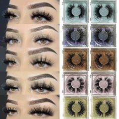 PRICES MAY VARY. 10 Pack 12-18mm Natural Mink Lashes: Medium eyelashes make you more attractive, You will be the brightest star in the crowd. Suitable for daily wear, party, festival, photo shoot. 5 Styles Real Mink Eyelashes: Through the professional make-up artist selected the current five most popular styles. If you're in the eyelash business, don't miss it! 100% Siberian Premium Mink Fur Eyelashes: These fur are cruelty free-natural falling from artificial breeding mink,more comfortable and Natural Mink Lashes, Eyelash Business, Eyebrow Trends, Sparse Eyebrows, Eyeshadow Tips, Date Night Makeup, Bridal Eye Makeup, Festival Photo, Stunning Eyes