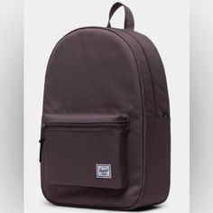 Basically Brand New As I Only Used It One Time! I Decided On A Different Backpack For School :). No Flaws, Great Backpack Lots Of Space. Purple Standard Backpack For Everyday Use, Purple Rectangular Everyday Backpack, Purple Everyday Standard Backpack, Purple Rectangular Nylon Backpack, Black Herschel Backpack, Bags Purple, Herschel Backpack, Backpack For School, Purple Backpack