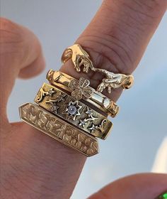 Designer Gold Rings, Promise Rings Gold, Ring Designs Gold, Minimalist Gold Rings, Gold Rings Minimalist, Men Gold Ring, Classic Gold Rings, Custom Gold Rings, Terrence Loves You