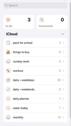 Reminders Iphone Organization, Reminder App Aesthetic, Aesthetic Apple Notes, Apple Notes App Aesthetic, To Do List Notes Iphone, Reminder Ideas Iphone, Note App Ideas, Phone Organisation Aesthetic, Reminders App Aesthetic