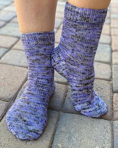 Ravelry: Vanilla Socks on Magic Loop pattern by Crazy Sock Lady Designs Vanilla Socks, Socks Knitting, Magic Loop, Sock Knitting Patterns, Knitted Socks, Crazy Socks, Sock Patterns, Patterned Socks, Oct 11