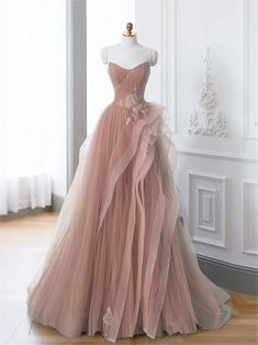 Pink Wedding Dress Princess, Salmon Pink Prom Dresses, Prom Dresses Classy Elegant, Wedding Dresses Pink, Debut Dress, Light Pink Wedding Dress, Wedding Dress Pink, Debut Dresses, Prom Dress Pink