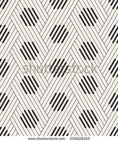 an abstract black and white pattern with diagonal lines in the center, on a white background