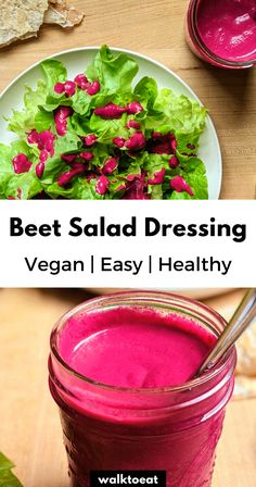 Beet Salad Dressing Recipes, Vegan Beet Recipes Healthy, Beet Salad Dressing Vinaigrette, Raw Beet Recipes, Canned Beets Recipe Ideas, Beet Salad Meal Prep, Raw Beet Salad Recipes, Canned Beets Recipe, Beet Salad Dressing