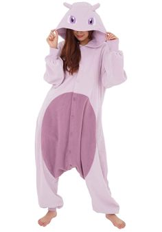 PRICES MAY VARY. Officially licensed Pokémon Mewtwo Kigurumi produced by the original Japanese brand SAZAC: Don’t fall for copycat imitations! SAZAC is Japan’s most successful Kigurumi manufacturer, unmatched in both quality and design. Our onesies feature symmetrical faces, professional stitching, thicker fabric and rich, vibrant colors. Adults Kigurumi are One-Size-Fits-All. They are made to be loose fitting and will fit anyone at least five feet tall. XL size is for those 6 feet tall and beyo Toddler Eevee Costume, Woman Pokemon Costume, Mewtwo Costume, Pokemon Kigurumi, Pokemon Halloween Costume, Pokemon Pajamas, Mewtwo Pokemon, Pokemon Mewtwo, Onesie Costumes