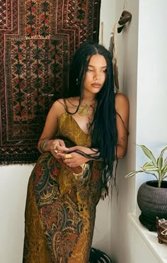 Black Hippy, Day Dreaming, Black Femininity, Dress Zara, Outfit Details, Home Decor Ideas, Boho Outfits, Girl Hairstyles