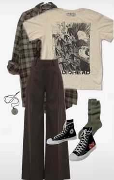 Stile Ragazza Skater, Look Grunge, Mode Hippie, Tomboy Style Outfits, Of Outfits, Swaggy Outfits, Tarzan, 가을 패션, Edgy Outfits