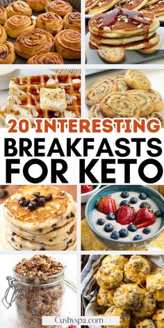 20 interesting breakfasts for keto that are easy to make and great for the whole family