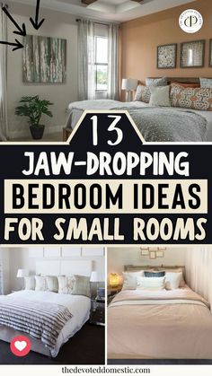 the top ten jaw dropping bedroom ideas for small rooms