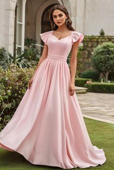 long empire waist bridesmaid dress with short flutter sleeves 148072 Empire Dresses, Elegant Bridesmaid Dress With Flutter Sleeves, Flowy V-neck Bridesmaid Gown, Elegant Dresses For Wedding Guest, Charmeuse Flutter-sleeve A-line Bridesmaid Dress, Elegant V-neck Empire Waist Dress, Pink A-line Chiffon Bridesmaid Dress, Empire Waist Evening Dress, Empire Waist Bridesmaid Dresses