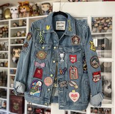 Harry Potter Jacket, Jeans Patch, Jean Jacket Patches, Disneyland Outfits, Denim Jacket Patches, Denim Jacket Outfit