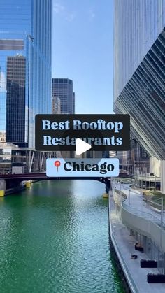 Chicago Restaurants Best, Rooftop Restaurants, Restaurants In Chicago, Rooftop Restaurant, Bright Ideas