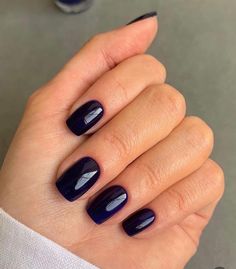 Dark Gel Nails, Best Press On Nails, Makeup 101, Short Square Nails, Dark Nails, Instagram Nails, Stick On Nails, Dream Nails, Classy Nails