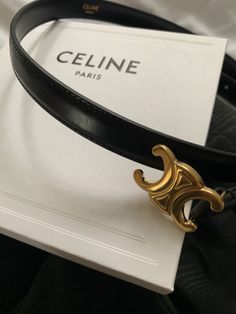 Celine Asethic, Celine Triomphe Belt Outfit, Celine Outfit Style, Celine Belt Outfit, Celine Triomphe Belt, Celine Aesthetic, Celine Clothes, Celine Triomphe Bag, Celine Outfit