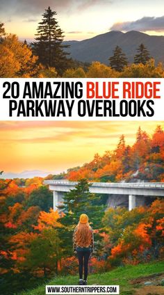 20 Amazing Blue Ridge Parkway Overlooks Blue Ridge Parkway Map, Blue Ridge Parkway Road Trip, Blue Ridge Mountains Virginia, Road Trip Places