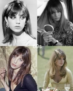 60s Hair, 90s Hairstyles, Fringe Hairstyles, Baby Boomer, Dream Hair, Look Vintage, Aesthetic Hair, Hairstyles Haircuts