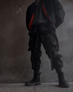 Techwear, Streetwear, Bomber Jacket, Jacket, Cargo Pants, Tech Pants, Emo, Black, Dark, Outfit, Black Outfit, All Black Outfit, Future, Futuristic, Darkwear, Cyberpunk, Chains, Eboy, Anime Boy, Kpop, Fashion, Streetstyle, Techno, Aesthetic, Photography, Urban, Urban Style, Boots, Combat Boots, War Boots, Techwear Outfit, Bomber Jacket Outift, Chains Outfit, Dark Clothing, All Black Fashion, Nice Ideas, Dark Outfits, Dark Wear, Anime Character Drawing, Fashion Aesthetic