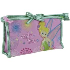 Disney Tinker Bell Cosmetic Bag / Pencil Case. Perfect for school supplies! Approximately 8" x 5" x 2". Color: Multicolor. Disney Pencil Case, Tinker Bell, Pencil Cases, Sports Collectibles, Party Packs, Kids Bags, The Little Mermaid, Pencil Case, School Supplies