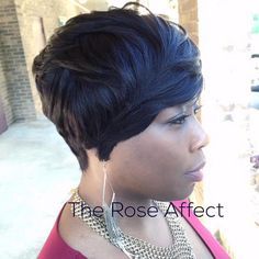 short pixie bob for black women Short Sew In Hairstyles, Short Sew In, Sew In Weave Hairstyles, 27 Piece Hairstyles, Short Quick Weave, Long Weave Hairstyles, Short Weave Hairstyles, Short Pixie Bob, Women Pixie Cut