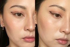 TUTORIAL: How to do winged eyeliner on hooded eyes. Cat Eyeliner Hooded Eyes, Subtle Eyeliner Hooded Eyes, Downward Turned Eyes Makeup, Hoodie Eyes Eyeliner, Droopy Eyes Eyeliner, Epicanthal Fold Makeup, Liquid Eyeliner Tutorial Hooded Eyes, Hooded Eyelids Eyeliner, Fun Eyeliner Looks Hooded Eyes