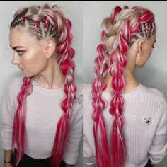 Rave Hairstyles Braids, Edc Hair, Rave Hairstyles, Rave Braids, Festival Braids, Boosting Confidence, Hair Extensions For Short Hair