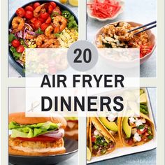 20 air fryer dinners that are delicious and easy to make