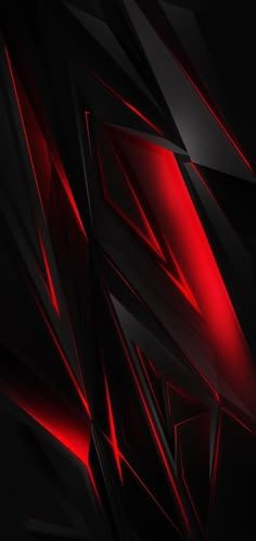 an abstract black and red background with lines