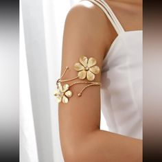 This Unique Piece Is A Wonderful Addition To Your Wardrobe And Your Style; Sure To Get Lots Of Compliments! Gsun3050n00mf2a Spring Formal Jewelry, Flower Choker, Bride Dresses, Floral Flower, Mother Of The Bride Dresses, Floral Flowers, Womens Jewelry Bracelets, Arm Band, Mother Of The Bride