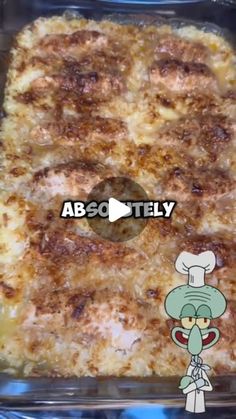 squidward.cooks™ on Instagram: "No peak chicken recipe!
.
.
#cook #easyrecipe #squidward #usa" No Peak Chicken, Chicken Fried Rice Recipe Easy, No Peek, No Peek Chicken, Homemade Sloppy Joe Recipe, Meal Train, Rice Bake, Comfort Meals, Chicken Receipes