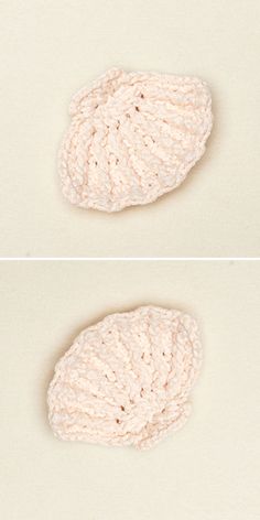 two pictures of the same object with different colors and sizes, one in white and one in pink