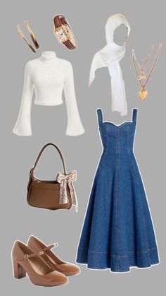 Modest Dresses Ideas, Church Outfit For Winter, Christmas Outfit Modest, Fall And Winter Dresses, Modest Fashion Outfits Ideas, Modesty Outfits Summer, Skirt Ideas Outfit, Hijab Outfits Ideas, Cute Modest Outfits With Jeans