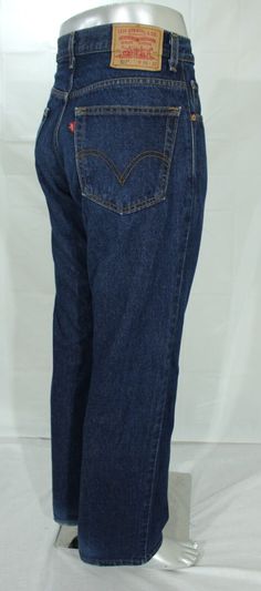 Vintage Levi's 517 Jeans 34W x 32L Bootcut Blue Denim LEVI  .. Tag says 36 waist , measured is 34 inch . See all  18   Pictures    for  measured  size  & condition / details (my ref A103) Levis 517, Levis Men, Vintage Levis, Mens Clothing Styles, Levi's, Blue Denim, Mens Outfits, Blue