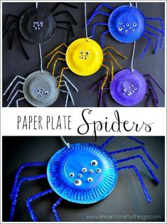 Top 10 Activities For Toddler Boys Spider Craft, Halloween Week, Hallowen Ideas, Spider Crafts, October Crafts, Halloween Preschool