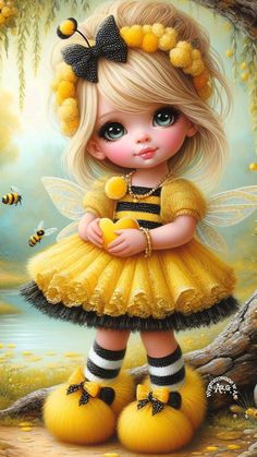 Anna Disney, Big Eyes Art, Cute Disney Pictures, Baby Fairy, Airbrush Art