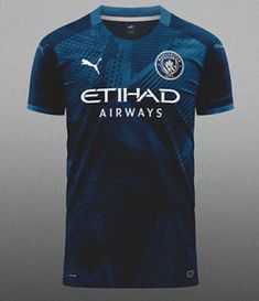 a soccer jersey with the name ethadd airways on it