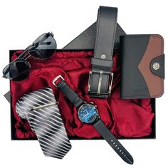 🎁 Material of men's belt is super soft, flexible and durable, comfort for you to wear. Nice decoration for daily wear. This design suits every occasion. It is simple accessory but has very good effect, elegant and fashion. This wrist watch gift set suits every grown man. Make yourself a pleasure or offer as a gift this perfect present for Father's Day and boyfriend gift. 🎁 Comes packaged in stunning high gloss gift box. Box contents. Belt, keychain, Watch and gift box. 100% brand new and high Casual Black Watch Accessories For Gift, Belt Keychain, Boyfriend Valentines, Valentines Wedding, Father Presents, Watch Belt, Watch Gift, Mens Wallet, Metal Keychain