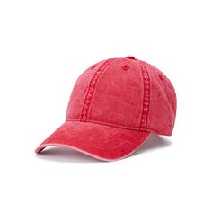 Your outdoor activities just got better with this Baseball Cap for Women from Time and Tru. Sporty, fun and cute, its the classic ball cap to top off your cool-casual look when youre on the go. Remember: the adjustable back allows for a comfortable fit. Only at Walmart. Size: One Size.  Color: Red.  Gender: female.  Age Group: adult. Casual Trucker Hat For Spring, Casual Solid Color Trucker Hat For Spring, Casual Solid Trucker Hat For Spring, Red Curved Brim Trucker Hat For Outdoor Activities, Casual Cap For Outdoor Activities, Casual Outdoor Cap, Red Baseball Cap For Outdoor Activities, Red Snapback Baseball Cap For Outdoor Activities, Red Baseball Cap Snapback For Outdoor Activities