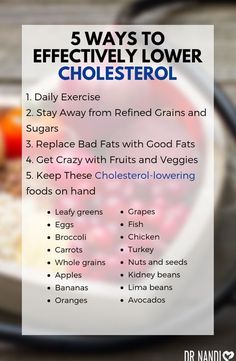 Ways To Lower Cholesterol