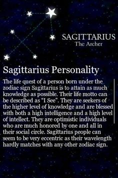 the zodiac sign sagittarius personality