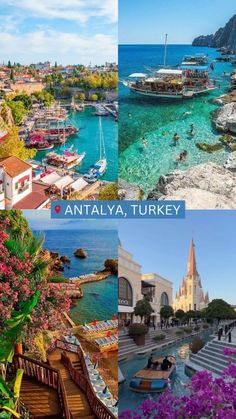 there are many different pictures that show the various places in turkey and other parts of the world