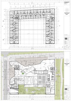 two plans for the new building