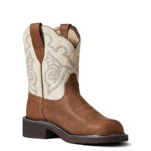 The Ariat� Fatbaby Heritage Tess Western Boots for Ladies features the classic Fatbaby silhouette you love with a gorgeous new stitch pattern! Comfortable, versatile, and easy to pull on and go, these are the boots you'll wear for everything (trail rides, farm chores, barbecues, you name it). Imported. Manufacturer style #: 10040265.  Classic Fatbaby silhouette;   Eye-catching stitch pattern;   Comfortable and versatile;   Easy to pull on; Farm Chores, Ariat Fatbaby, Square Toe Western Boots, Leather Western Boots, Western Boot, Trail Riding, Judy Blue Jeans, Good Brands, Western Wear