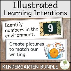 an illustrated learning pack for children to learn how to write numbers with their own hands