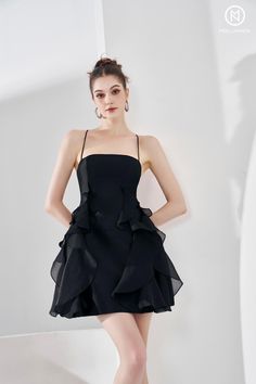 Bts Inspired Outfits, Black Dresses, Birthday Dresses, Diy Fashion, Gorgeous Dresses, Suits For Women, Occasion Wear, Sleeve Dress